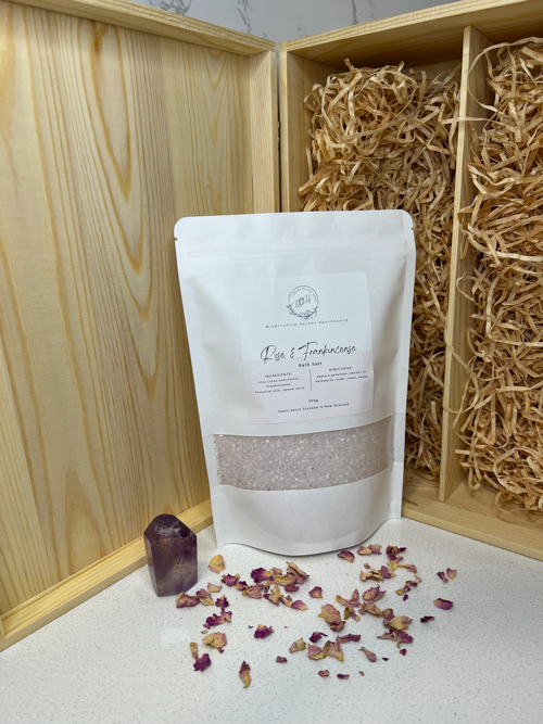 Rose & Frankincense Bath Salt